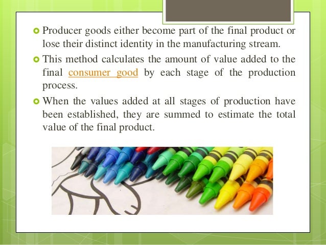 what is consumer goods and producer goods