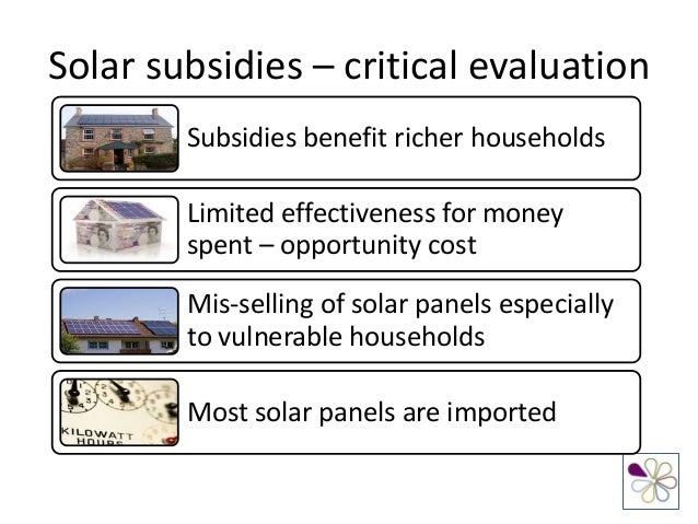 subsidy to producers Consumers pay the price for sugar subsidies as a result of the sugar program insulating producers from market forces and most importantly competition. subsidy to producers Consumers pay the price for sugar subsidies as a result of the sugar program insulating producers from market forces and most importantly competition.