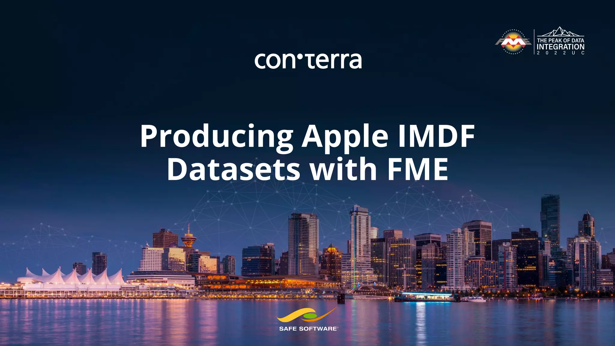 Producing Apple IMDF
Datasets with FME
 