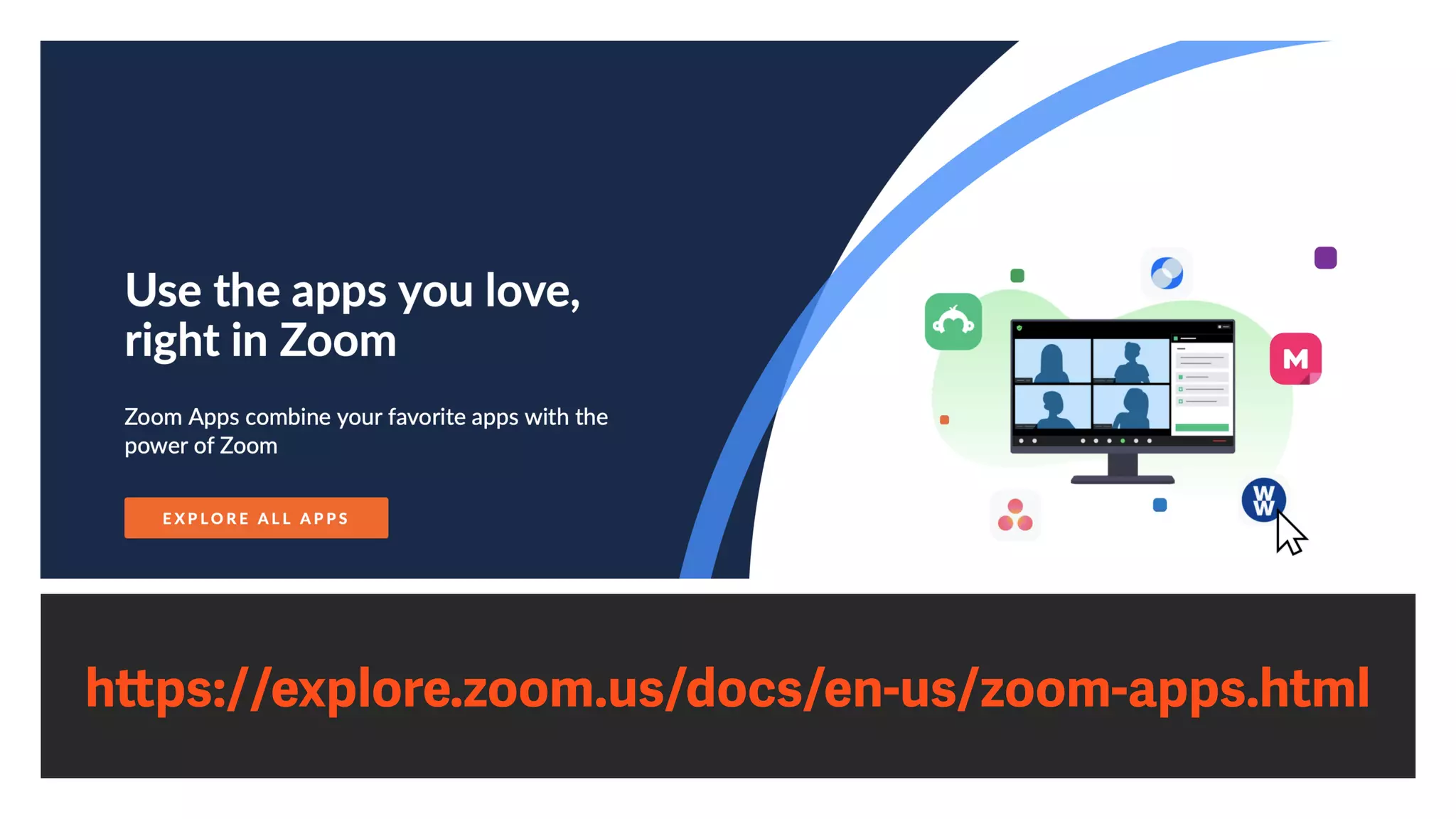 h
tt
ps://explore.zoom.us/docs/en-us/zoom-apps.html
 