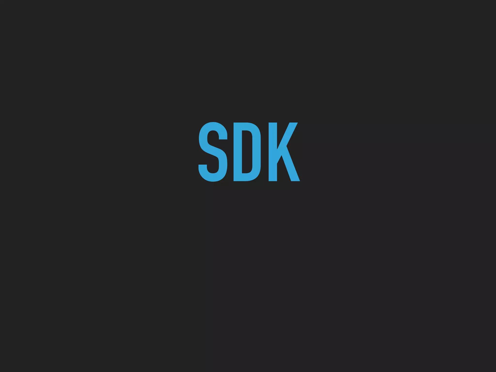 SDK
 