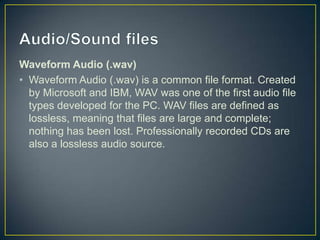 Producing text from audio files lo1 | PPTX