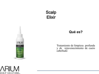 Scalp
Elixir

Qué es?

Tratamiento de limpieza profunda
y de rejuvenecimiento de cuero
cabelludo

 