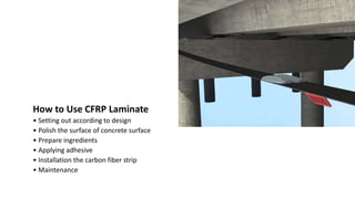 Carbon fiber plate for concrete repair and strengthening | PPTX