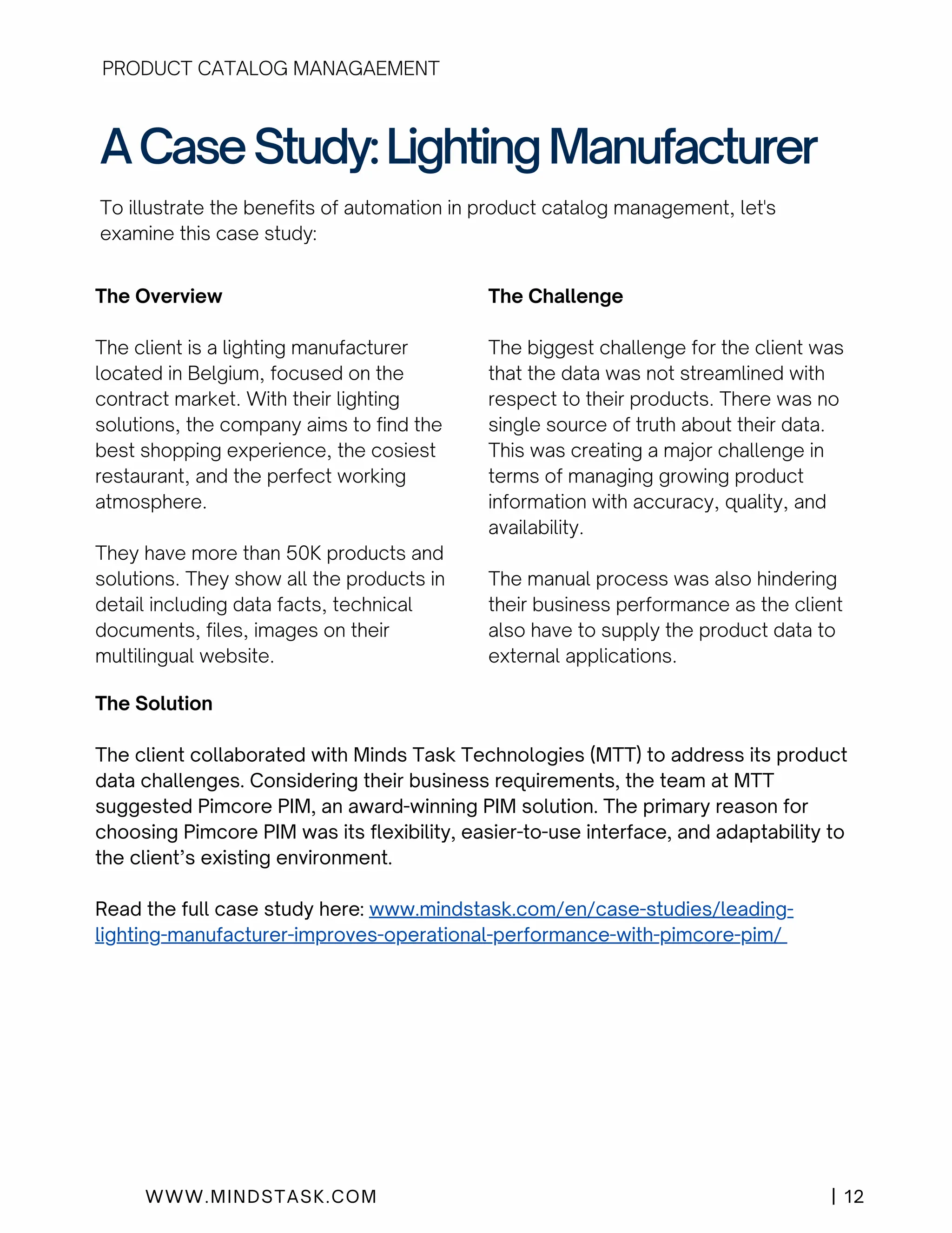 Product Catalog Management Challenges and Importance PDF