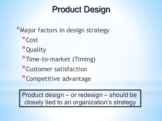 Product Design Report
