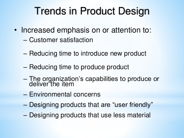 Product Design Report
