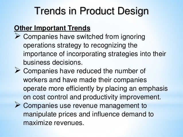 Product Design Report
