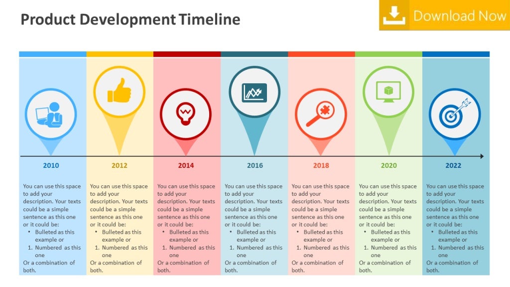 Product Development Timeline PPT [Template]