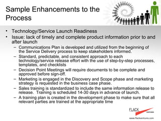 Product Management And Service Delivery Process - FlackVentures Example ...