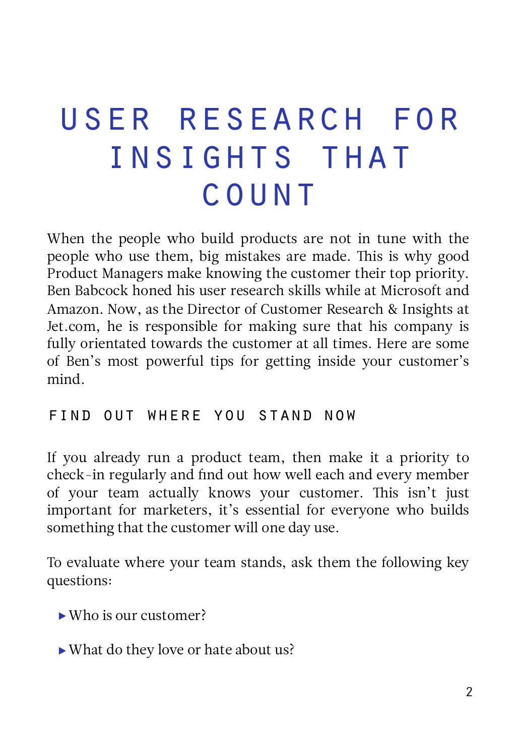 Product Mindset page 7