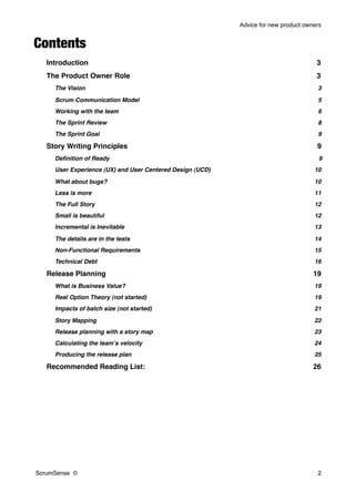 Product Owner Checklist.pdf Product owners-manual | PDF