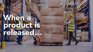 #productseo at #smxwest by @aleyda from @orainti#productseo at #smxwest by @aleyda from @orainti
When a
product is
released…
 