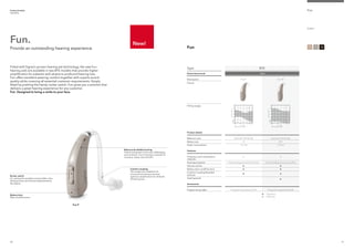 Signia Rocker Switch Button Signia Siemens Hearing Aid Product Portfolio | PDF