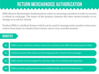 Product Return Merchandise Authorization (RMA) | PDF