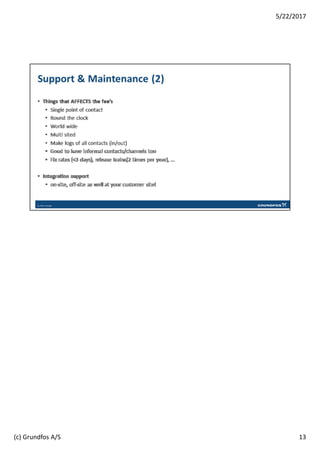 13
5/22/2017
(c) Grundfos A/S
 