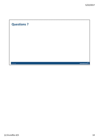 14
5/22/2017
(c) Grundfos A/S
 