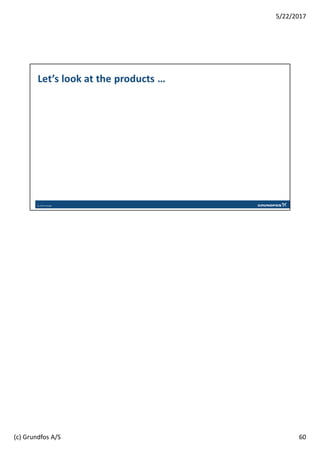 60
5/22/2017
(c) Grundfos A/S
 