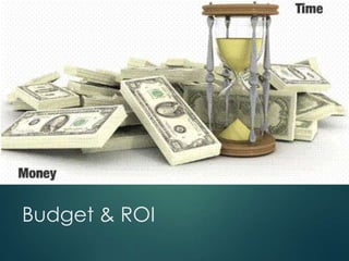 Budget & ROI

 