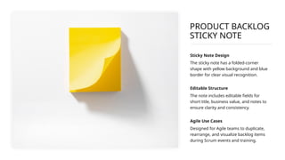 Product_Backlog_User_Stories using sticky notes to build product ...