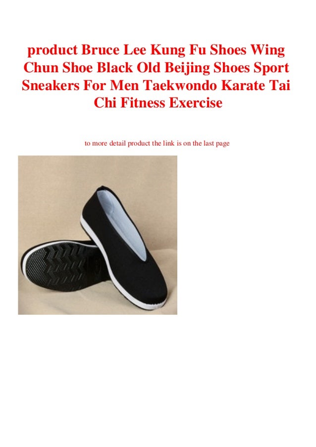 bruce lee kung fu shoes
