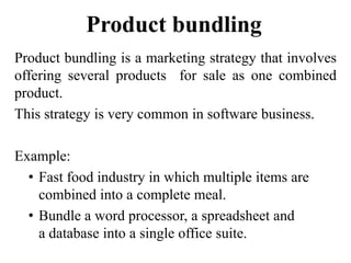 Product bundling | PPTX