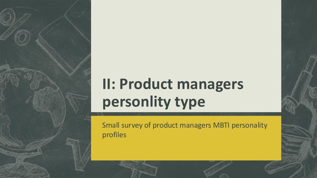 Product managers personality and career path