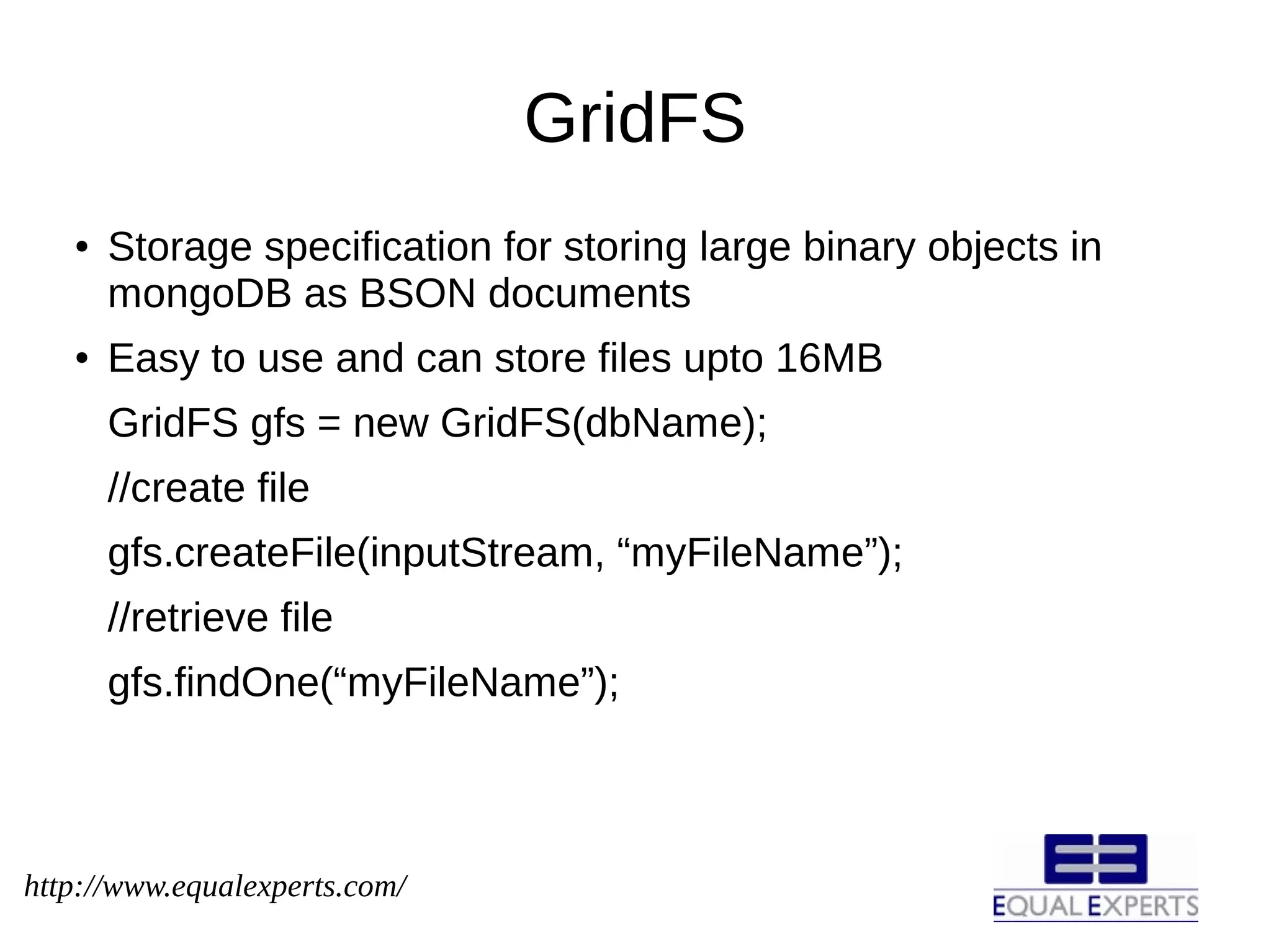 Product catalog using MongoDB ODP Databases Computer Software and