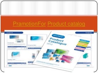 PramotionFor Product catalog
 