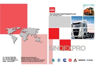 Product catalog of sinoexpro co.ltd