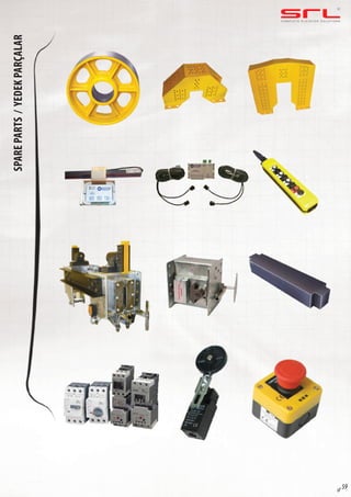 C O M P L E T E E L E VAT O R S O L U T I O N Sspareparts/yedekparçalar
sf 59
 
