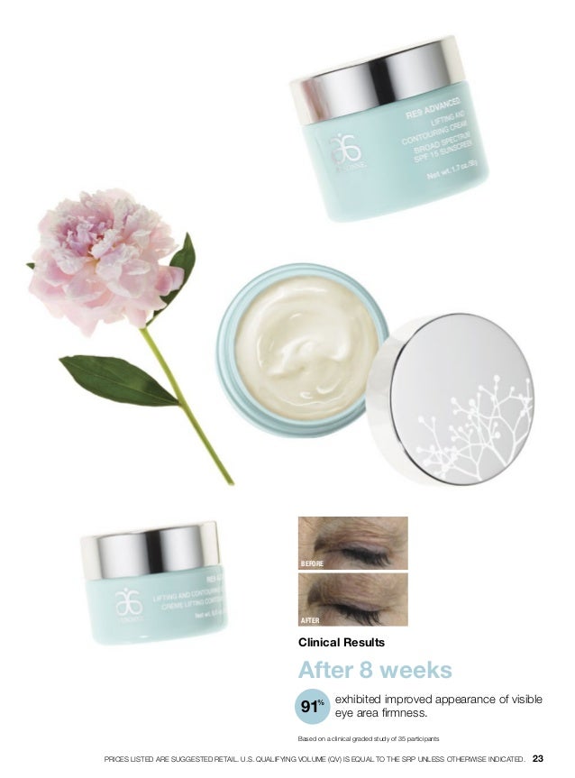 arbonne lifting and contouring eye cream