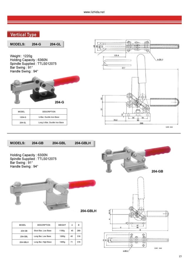 Toggle Clamp catalog