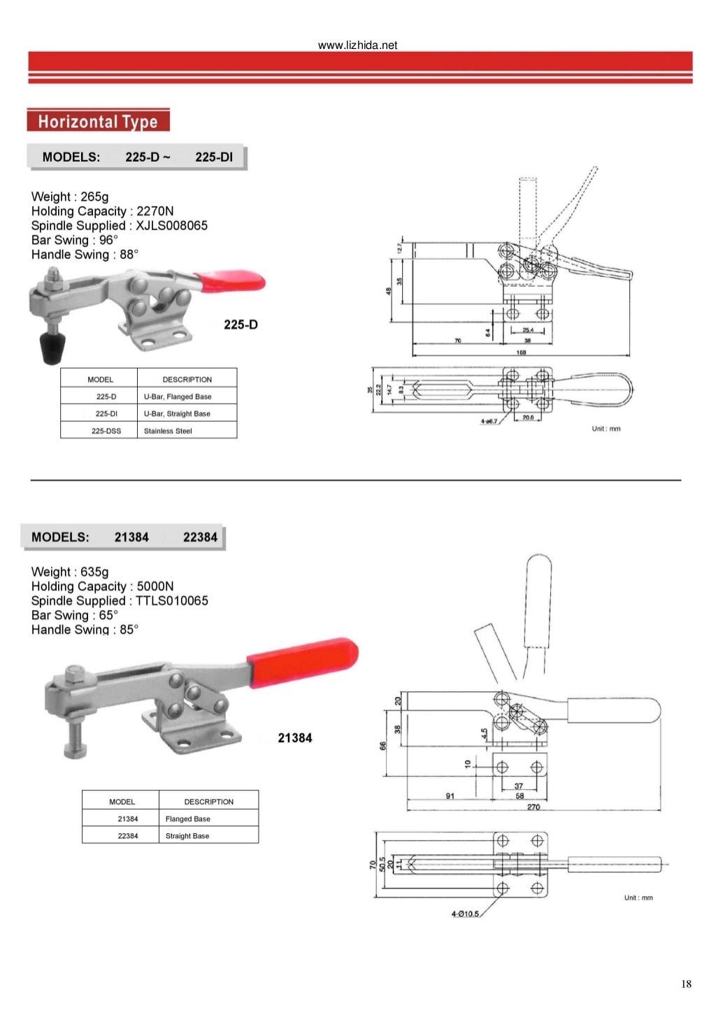 Toggle Clamp catalog