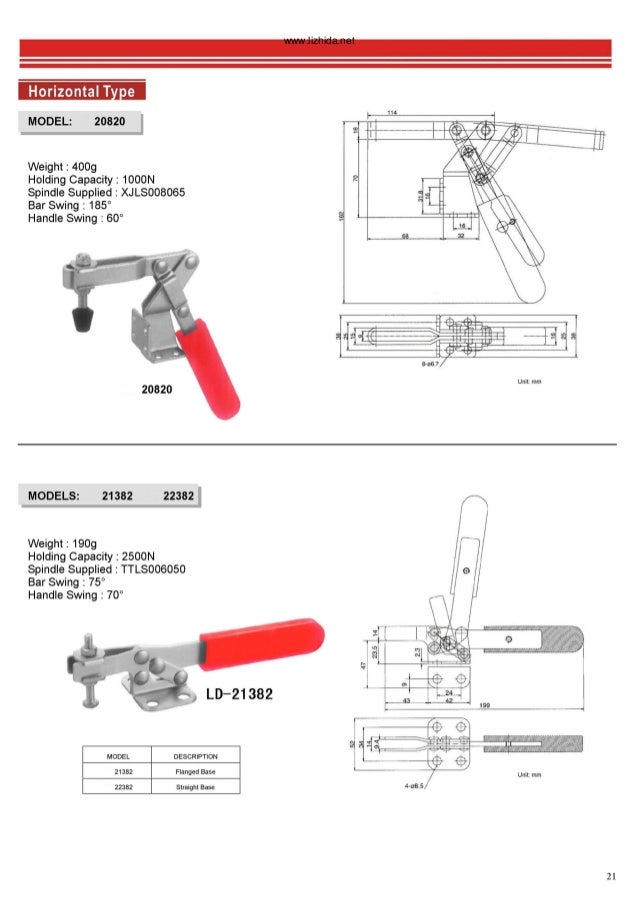 Toggle Clamp catalog