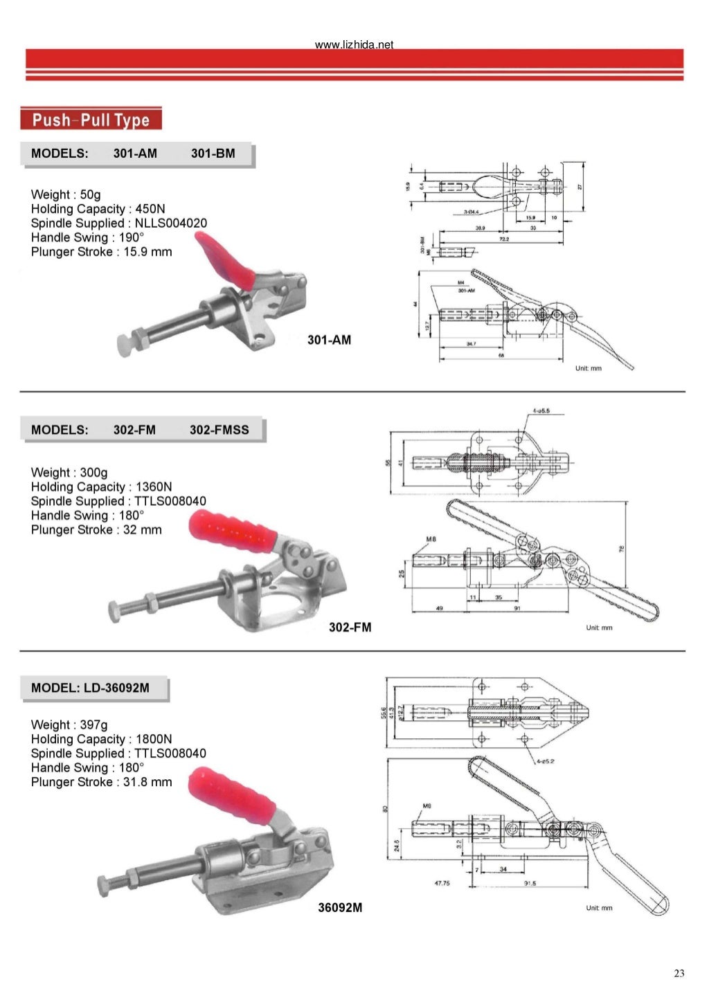Toggle Clamp catalog