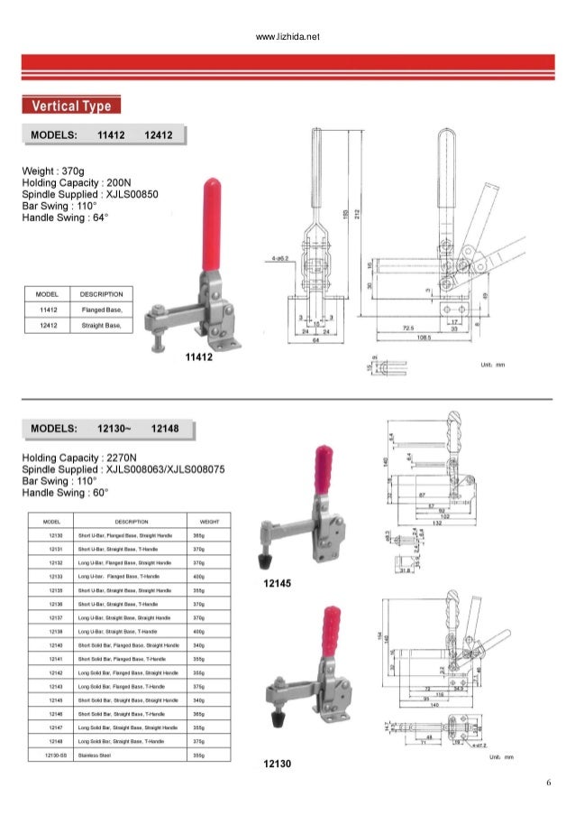 Toggle Clamp catalog