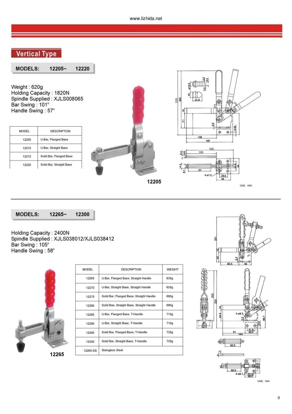 Toggle Clamp catalog