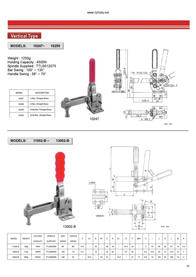 Toggle Clamp catalog
