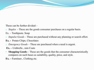 Product classification | PPTX