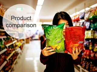 Product
comparison
 
