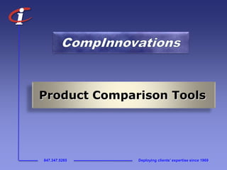 CompInnovations Product Comparison Tools 