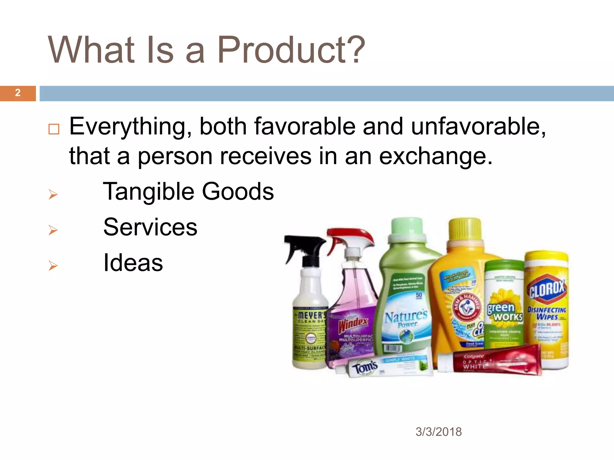 Product concept PPT