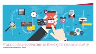 Product data ecosystem in the digital dental industry
Sujoy Kumar Saha, Data Architect, 3Shape
 