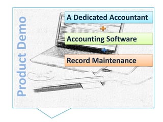 Product Demo A Dedicated Accountant Accounting Software Record Maintenance 