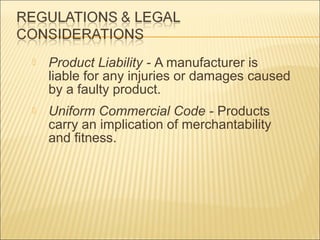Merchantability Product design | PPT
