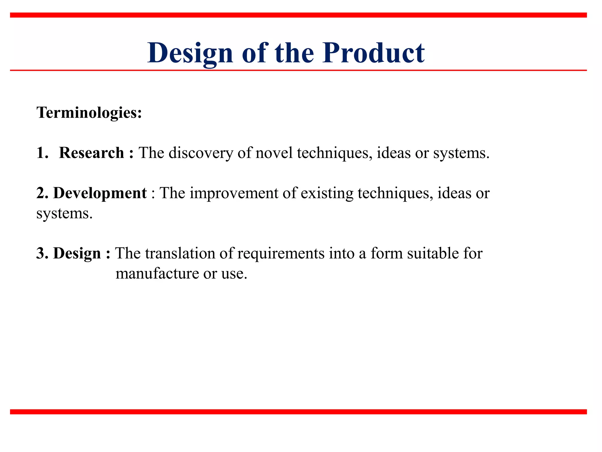 Product design and development | PDF