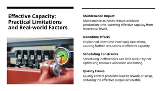 Product Design, Capacity, Facility.pptx. | PPTX