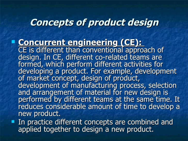 Product design concept