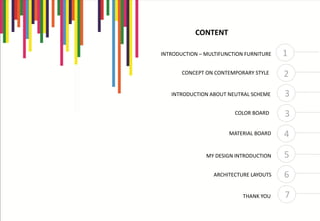 Product design multi function furniture | PDF
